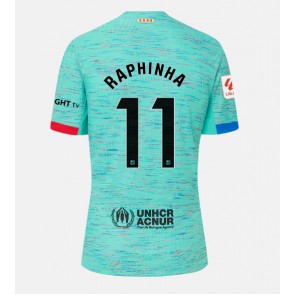 Barcelona Raphinha Belloli #11 Tredje trøje 2023-24 Kort ærmer